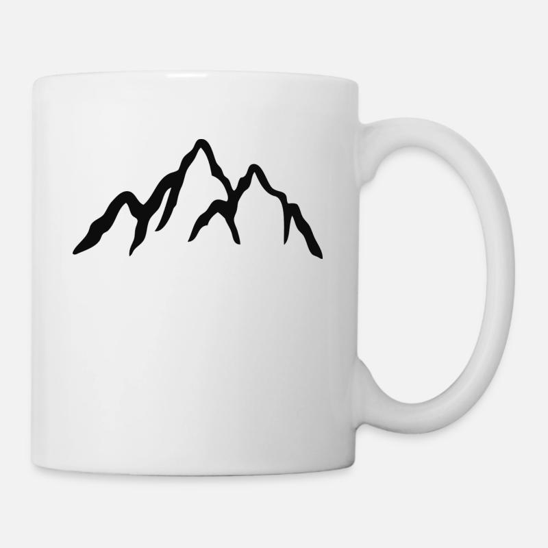 mountain - Mug - white