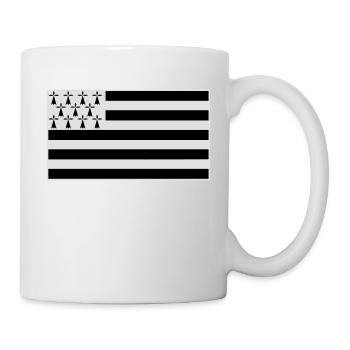 drapeau_breton - Mug - white - Right