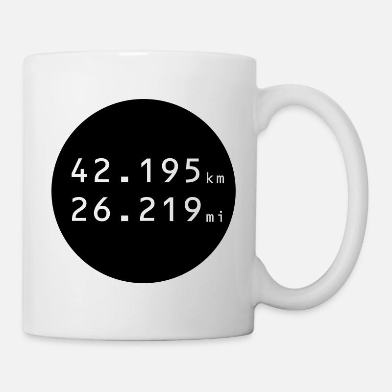 RUN - Tasse - Weiß