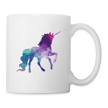 Unicorn Silhouette Universe Stars Infinite - Mug - white - Right