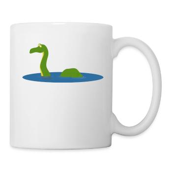 Lac Mer Monster - Mug blanc - blanc - Droite