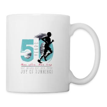 Runner - 50th Birthday - Mug - white - Right