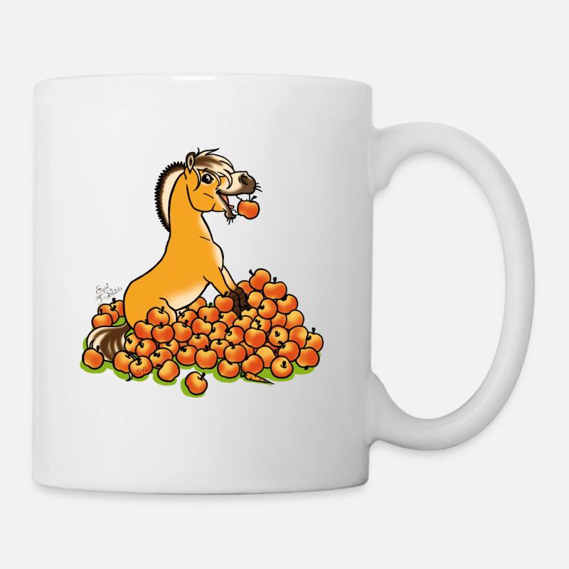 Fjord aux pommes! - Mug blanc - blanc