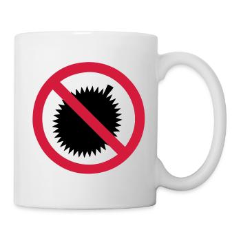 NO Durian Fruit Sign - Mug - white - Right
