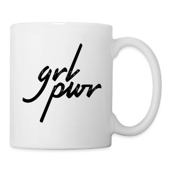 grl pwr - Mug - white - Right