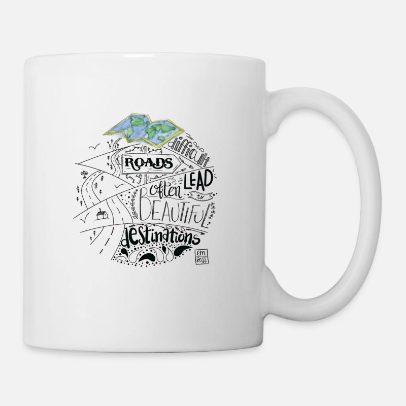 Voyage - Mug blanc - blanc