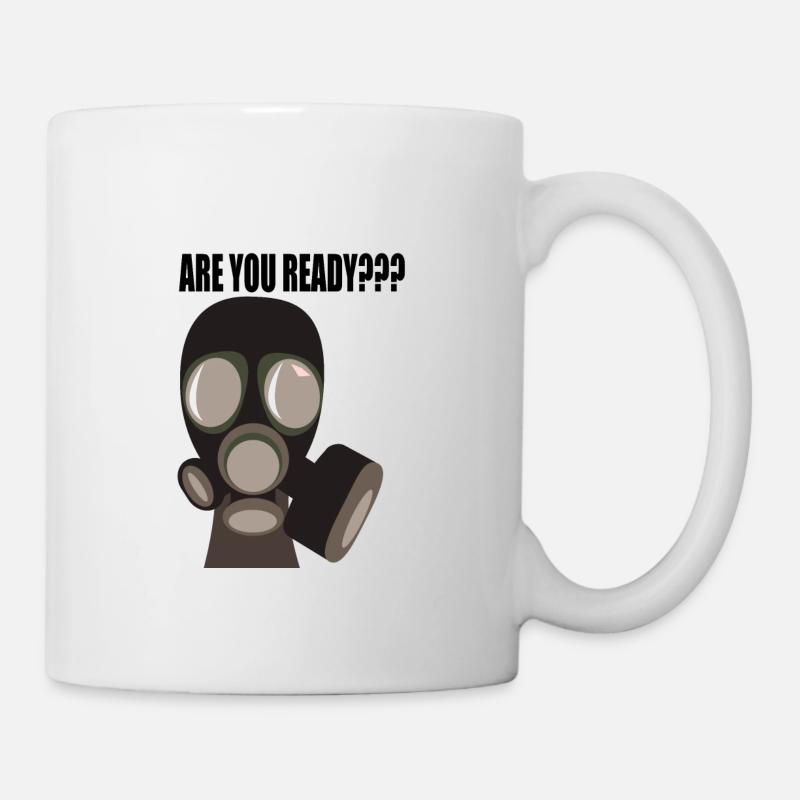 Are you ready??? - Tasse - Weiß