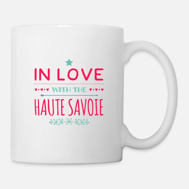 In Love With the Haute Savoie - Mug blanc - blanc