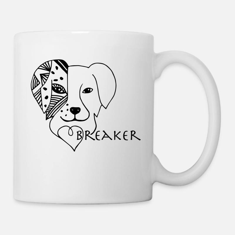 Australian Shepherd Aussie Herzensbrecher Geschenk - Tasse - Weiß