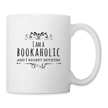 Bookaholic chemise cadeau pour les lecteurs - Mug blanc - blanc - Droite