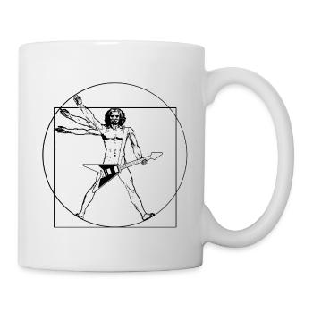 da vinci rocks - Mug - white - Right