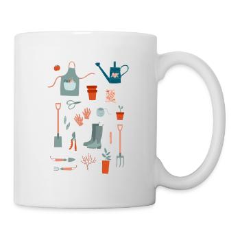 Gardening - Mug - white - Right