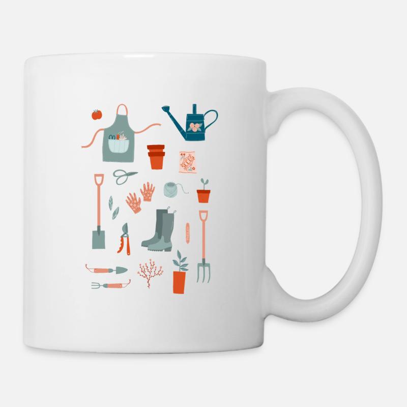 Gardening - Mug - white