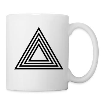 triangle_form - Mug - white - Right