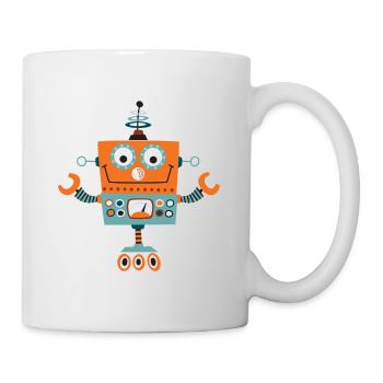 ROBOT 01 - Mug - white - Right