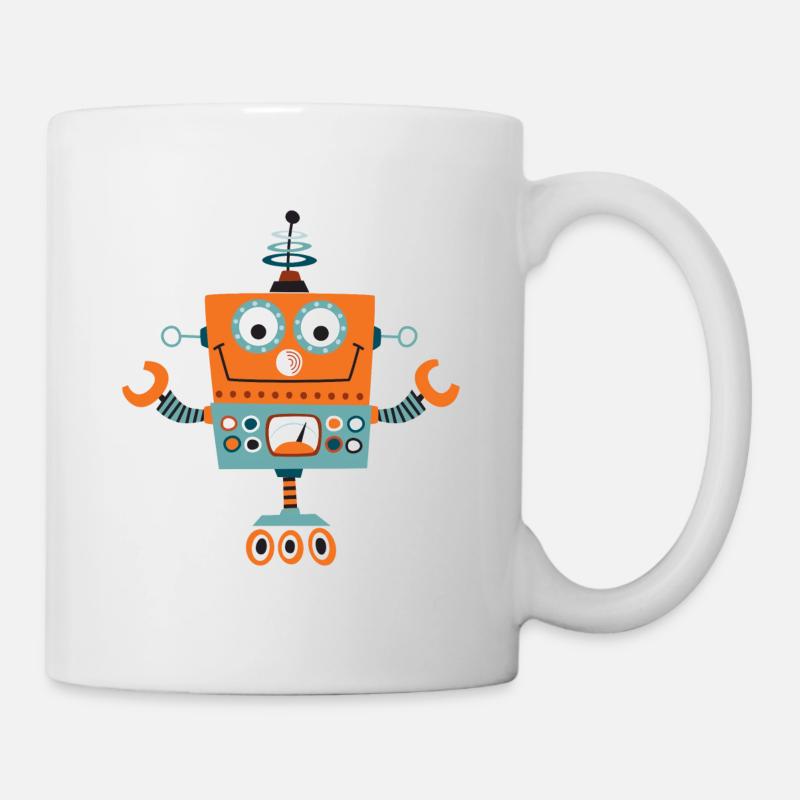 ROBOT 01 - Mug blanc - blanc