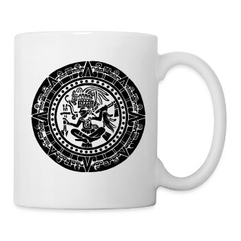 Mayan Calendar - Black - Mug - white - Right
