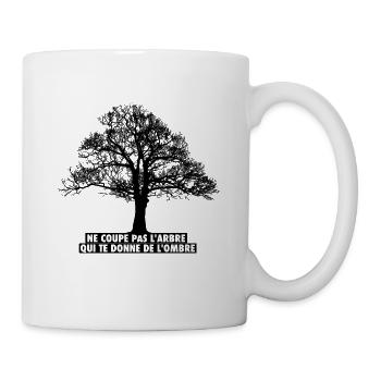 Der Baum - Tasse - Weiß - Rechts