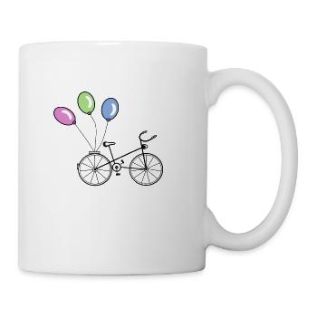 Rear-wheel drive bike - Mug - white - Right