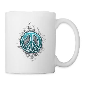 Peace de - Tasse - Weiß - Rechts