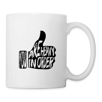 Denglisch - Tasse - Weiß - Rechts
