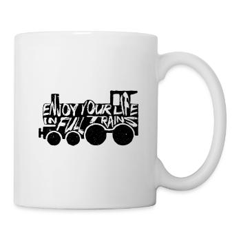Denglisch - Tasse - Weiß - Rechts