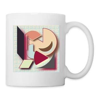 Grafik Kunst 🎨 - Tasse - Weiß - Rechts