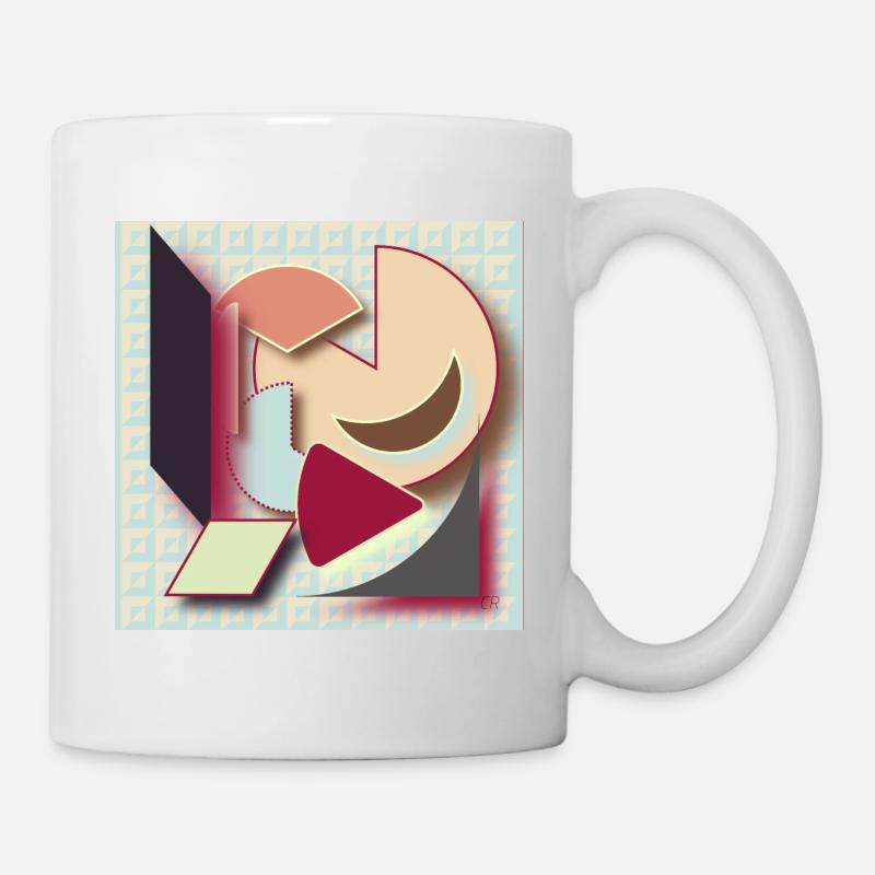 Art graphique - Mug blanc - blanc