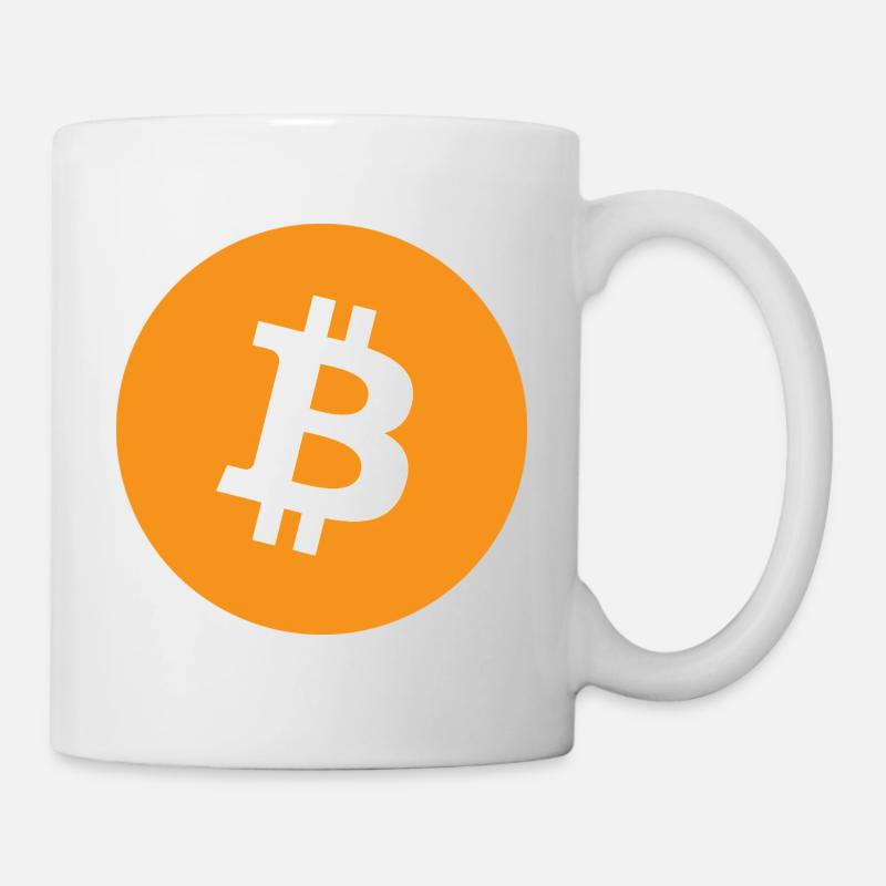 Bitcoin - Tasse - Weiß