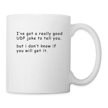 Informatiker Witz - Tasse - Weiß - Rechts