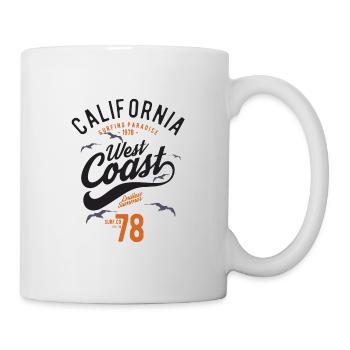 California West Coast Surfing Paradise Summer 78 - Mug - white - Right