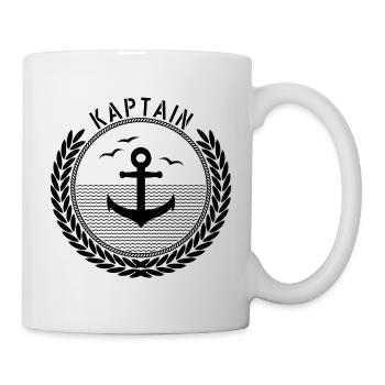 Kaptain - Anchor - Mug - white - Right
