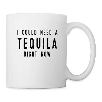 J'ai besoin de tequila - Mug blanc - blanc - Droite