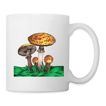Magic Mushroom - Tasse - Weiß - Rechts