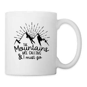 Camping Campement - Mug blanc - blanc - Droite