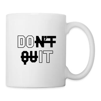 Fitness Motivation Sport Sportler - Tasse - Weiß - Rechts