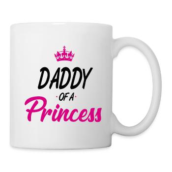 Vater Tochter - Tasse - Weiß - Rechts