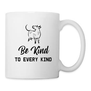 Vegan vegan végétalien - Mug blanc - blanc - Droite