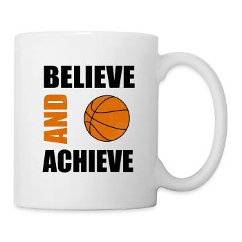 basket-ball - Mug blanc - blanc - Droite