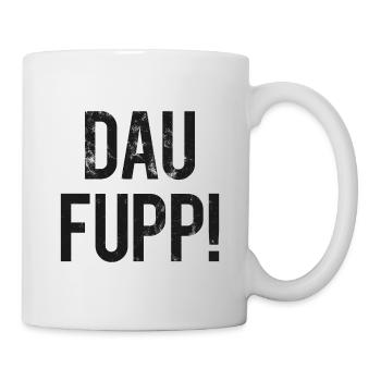 Trier Dialekt Beleidigung Lustig Geschenk - Tasse - Weiß - Rechts