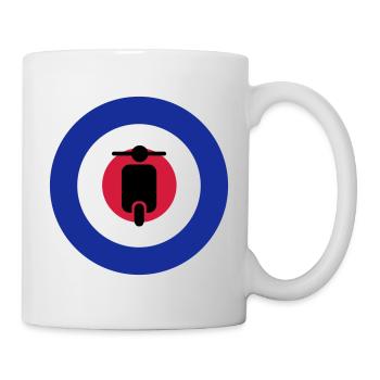 scooter mods target - Mug - white - Right