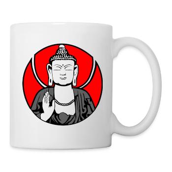 Gautama Buddha Logo - Mug - white - Right