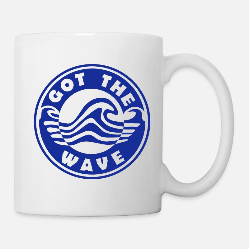 Got the Wave Wellenlogo - Tasse - Weiß