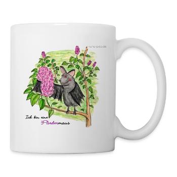 Lilac mouse - Mug - white - Right