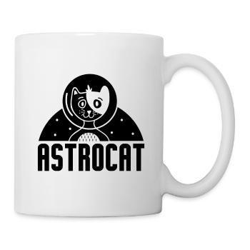 Chat Chaton Pet Astronaut Cadeau - Mug blanc - blanc - Droite