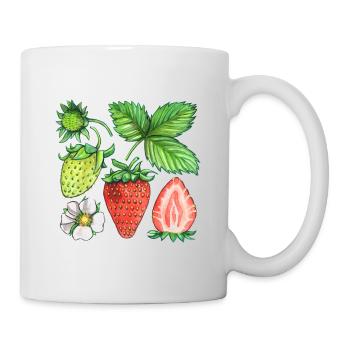 Strawberries - Mug - white - Right