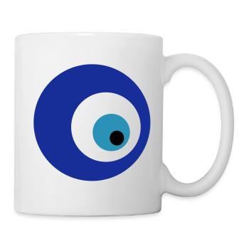 mavi boncuk - Tasse - Weiß - Rechts