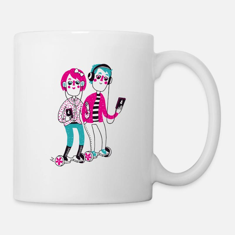 Digitalisierung - Tasse - Weiß