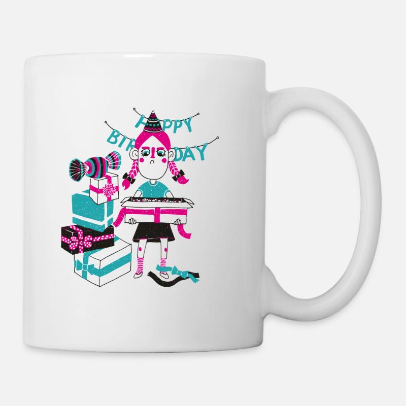 Geburtstag - Tasse - Weiß
