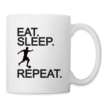 Soccer Eat Sleep Repeat - Soccer - Mug - white - Right
